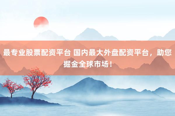最专业股票配资平台 国内最大外盘配资平台，助您掘金全球市场！