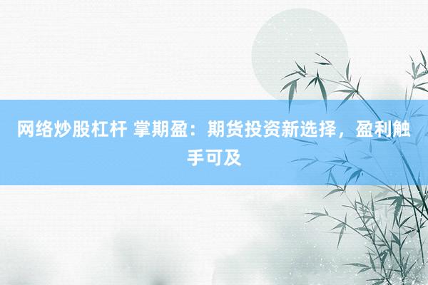 网络炒股杠杆 掌期盈：期货投资新选择，盈利触手可及