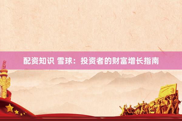 配资知识 雪球：投资者的财富增长指南