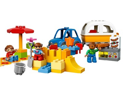 LEGO 乐高 duplo得宝系列 开心露营 积木拼插儿童益智玩具 10602